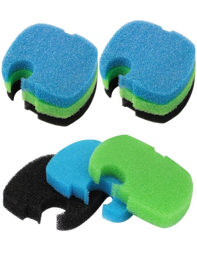 AGUNION 9-Piece Aquarium Filter Pads Replacement bio Sponge Compatible with SUNSUN HW-304B, HW-404B, HW-704B, HW-3000, and CF500 Filters. - Image 1